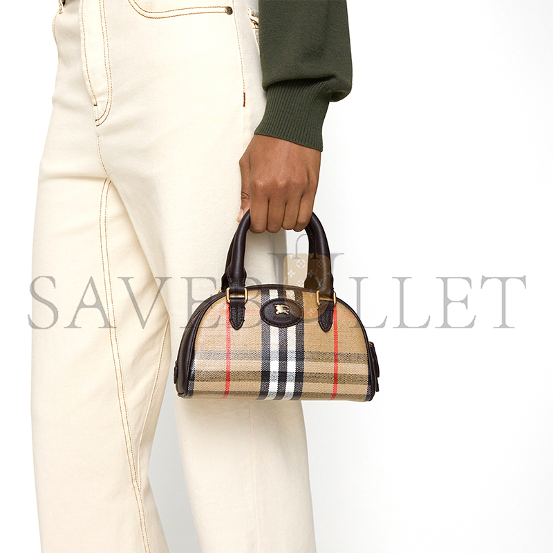 BURBERRY MINI HIGHLANDS BOWLING BAG 81152811 (19.5*12*9cm)